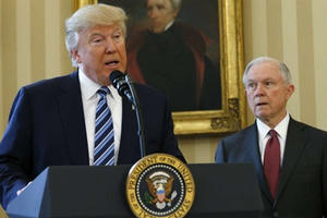 Trump tuyên bố 'không có bộ trưởng tư pháp'