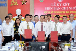 Bệnh viện Phổi TƯ ký kết hợp tác hỗ trợ toàn diện với Bệnh viện Phổi Nghệ An