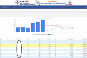 Hệ thống tra cứu chỉ số điện, tự động cảnh báo sản lượng điện bất thường