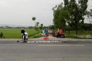 Hà Tĩnh: Tìm ra xe tải đâm tử vong cụ ông 90 tuổi