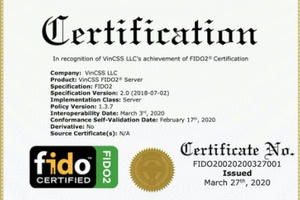 Vingroup đạt chuẩn FIDO2 thứ hai cho sản phẩm máy chủ xác thực mạnh