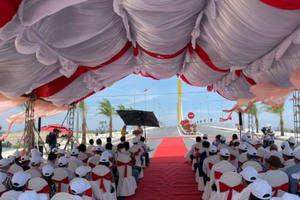 Quảng Nam: Thông xe kỹ thuật công trình cầu Ông Điền bắc qua sông Cổ Cò