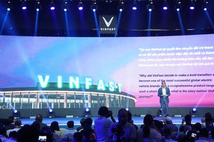 Vinfast ra mắt ô tô điện VF3, VF6, VF7 và xe đạp điện tại thị trường Việt Nam