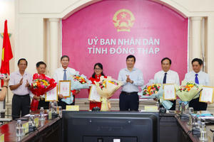 Sở TT&TT Đồng Tháp có tân Giám đốc sở trong ngày đầu năm 2024