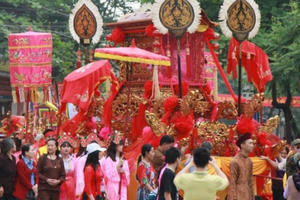 Đặc sắc lễ hội rước mẫu ở Tuyên Quang