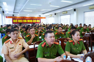 Đồng Nai tổ chức tập huấn nghiệp vụ tuần tra, kiểm soát giao thông cho lực lượng công an cơ sở