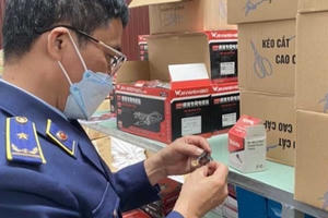 Phát hiện hàng nghìn sản phẩm cơ khí có dấu hiệu giả mạo nhãn hiệu tại Hải Dương
