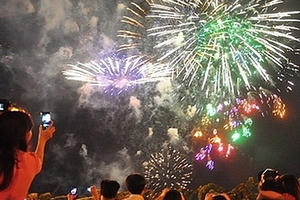 Dự kiến bắn pháo hoa trong ngày kỷ niệm "990 năm danh xưng Nghệ An"