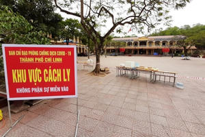 Phong tỏa, cách ly y tế đối với toàn bộ huyện Cẩm Giàng