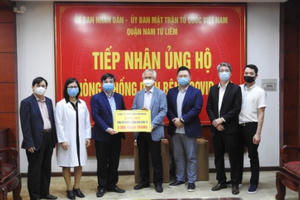 Công ty Kiểm toán Immanuel trao tặng 5.000 khẩu trang y tế phòng, chống dịch COVID- 19