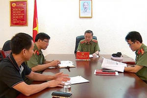 Bộ trưởng Công an định kỳ tiếp công dân mỗi tháng ít nhất một ngày