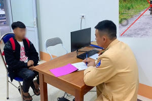 Hà Giang: Xử phạt nam thanh niên bốc đầu xe rồi quay clip đăng mạng xã hội