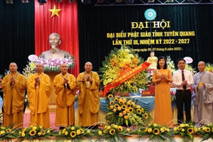 Tuyên Quang: Đại hội đại biểu Phật giáo tỉnh lần III, nhiệm kỳ 2022-2027