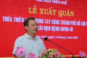 127 y, bác sĩ ở Thừa Thiên Huế hỗ trợ TP HCM và các tỉnh phía Nam phòng, chống dịch Covid-19