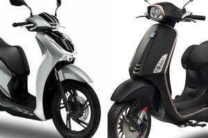 Gần 100 triệu: Chọn Honda SH 150i giá bán chênh hay Vespa Sprint S 150?