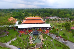 Toàn cảnh nhà thờ Tổ của Hoài Linh ở Sài Gòn