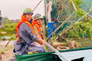 Bộ Công an chỉ đạo tập trung ứng phó, khắc phục hậu quả bão số 10 và mưa lũ sau bão