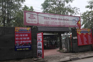 Hàng loạt công trình xây dựng trái phép trên đất nông nghiệp tại Phường Cổ Nhuế 2