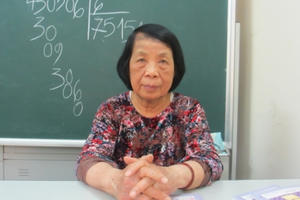 Hà Nội: Nơi bà giáo già "gieo" niềm tin và hi vọng