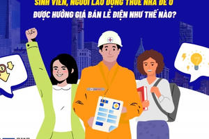 Quy định giá bán lẻ điện cho mục đích sinh hoạt của người thuê nhà để ở tại Hà Nội