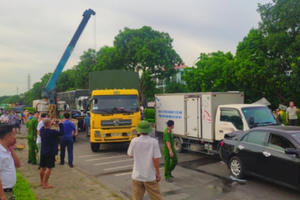 Hé lộ nguyên nhân vụ tai nạn giao thông liên hoàn nghiêm trọng tại thị xã Bỉm Sơn