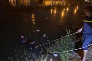 Sau cãi vã, hai người phụ nữ nhảy xuống kênh Tàu Hủ