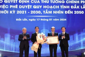 Công bố quy hoạch tỉnh Đắk Lắk thời kỳ 2021- 2030 tầm nhìn đến năm 2050