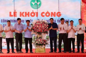 TP Vĩnh Yên khởi công Khu thiết chế văn hoá thể thao Tổ dân phố Gò Nọi