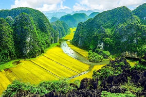 Ninh Bình: Tuần du lịch "Sắc vàng Tam Cốc - Tràng An"