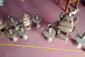 Bắt đối tượng gây ra hàng loạt vụ trộm cắp đồ thờ cúng có giá trị