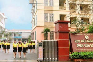 Học viện Ngân hàng công bố điểm trúng tuyển Học viện Ngân hàng công bố điểm trúng tuyển