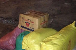 Bắt giữ hàng trăm kg bò khô đang bốc mùi hôi thối