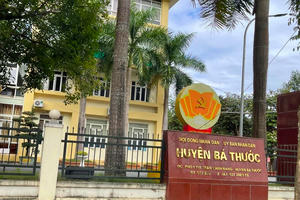 Kỷ luật Trưởng phòng Tài nguyên và Môi trường huyện Bá Thước vì có quan hệ nam nữ bất chính