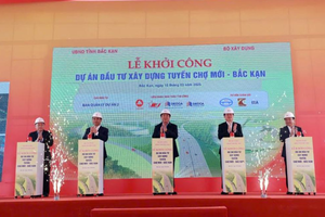 Khởi công xây dựng dự án Chợ Mới - Bắc Kạn Khởi công xây dựng dự án Chợ Mới - Bắc Kạn