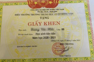 Bỏ danh hiệu học sinh tiên tiến: Bệnh thành tích có giảm?