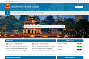 Triển khai tích hợp Hệ thống thông tin tiếp nhận, xử lý phản ánh, kiến nghị về văn bản quy phạm pháp luật trước ngày 20/6