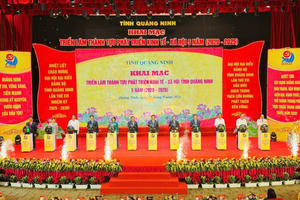 Quảng Ninh khai mạc triển lãm thành tựu 5 năm, chào mừng Đại hội Đảng bộ XVI