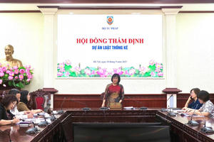 Thẩm định Dự án Luật sửa đổi, bổ sung một số điều của Luật Thống kê