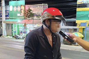 Bà Rịa - Vũng Tàu: Xử phạt 711 trường hợp vi phạm giao thông trong dịp lễ