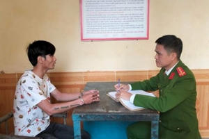 Công an huyện Vĩnh Tường bắt giữ đối tượng hơn 10 năm trốn truy nã