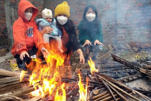 Không khí lạnh tăng cường, Bắc Bộ rét đậm, vùng núi có nơi dưới 3 độ C