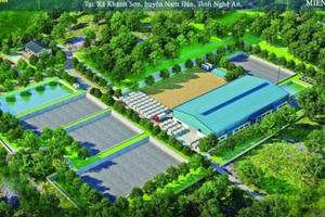 Vướng mắc giải phóng mặt bằng khiến dự án nhà máy xử lý rác thải Nam Đàn chậm tiến độ