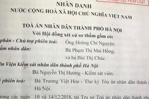 Vụ tiến sĩ kiện Bộ trưởng: Toà không chấp nhận kháng cáo của Bộ trưởng GD&ĐT