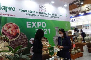 Hapro đổi mới phương thức xúc tiến thương mại tại Vietnam Expo 2021