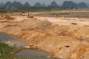 Dự án Khu đô thị mới Đông Xá: Tiến độ ì ạch, vi phạm môi trường