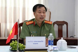 Công an tỉnh Kiên Giang làm việc với Công an 3 tỉnh giáp biên Campuchia
