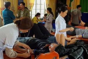 138 đơn vị máu phục vụ cấp cứu bệnh nhân tại Bệnh viện Đa khoa II Lâm Đồng