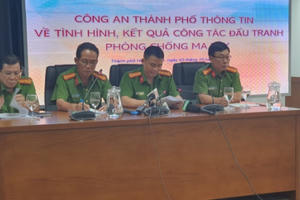 Tình hình tội phạm ma túy 9 tháng đầu năm tại TP Hồ Chí Minh