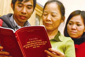 Làm sao tránh hình thức khi lấy ý kiến nhân dân vào dự thảo văn bản Làm sao tránh hình thức khi lấy ý kiến nhân dân vào dự thảo văn bản