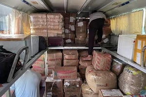Phát hiện xe khách chở hàng nghìn gói măng tẩm không rõ nguồn gốc xuất xứ